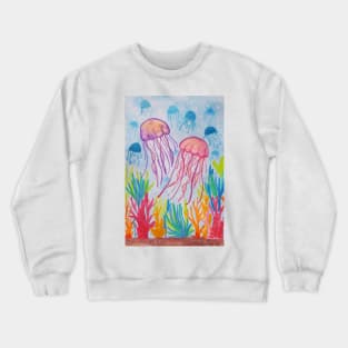 Jelly fish Crewneck Sweatshirt